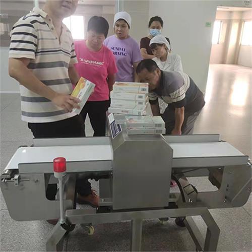 廣州福施福保健食品公司購買使用善安金屬檢測(cè)儀